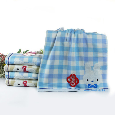 供應潔麗雅純棉紗布繡花面巾 高檔時尚，吸水性強